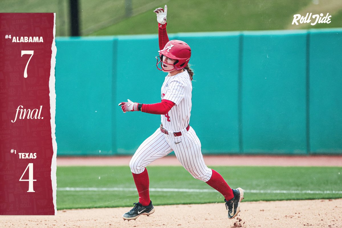 UA_Athletics's tweet image. Everything's Bigger in Alabama

#RollTide | @AlabamaSB