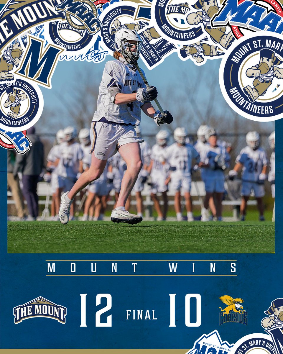Mount St. Mary's Men's Lacrosse tweet media