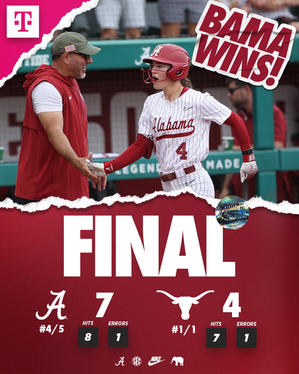 Alabama Softball tweet media