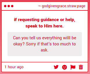 { God. } tweet media