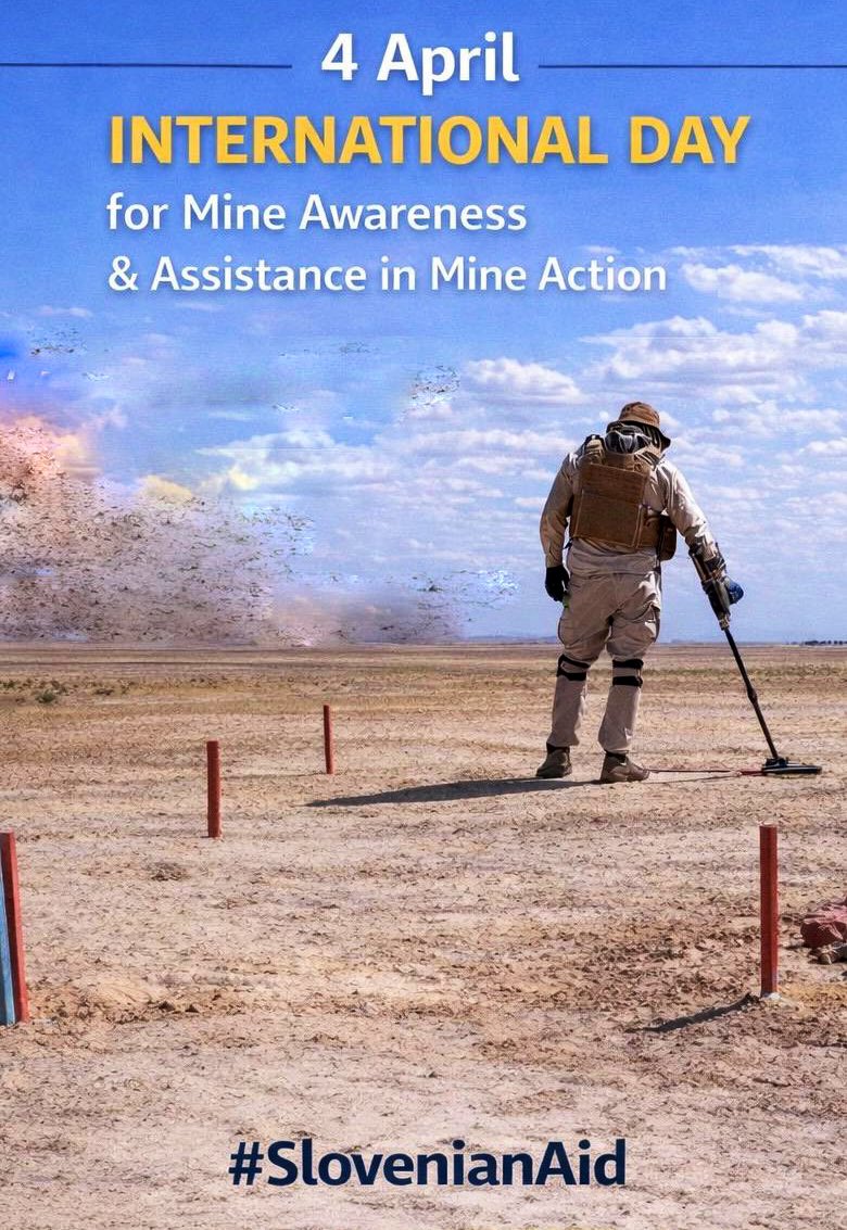 SLOtoUNGeneva's tweet photo. Today is International Day for Mine Awareness &amp; Assistance in Mine Action.

Slovenia🇸🇮remains a strong supporter of @MineBanTreaty providing significant funding for mine action through @ITFsi .

Mines do not differentiate between the foot of a soldier and the foot of a child. https://t.co/sq72fLxz3W