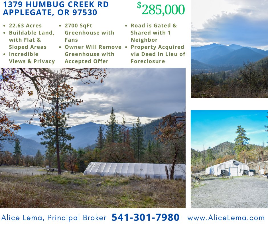 Alice_Lema's tweet photo. 22+ Acres In The Applegate! Click to Learn More: https://t.co/pSXCTJ0u4L https://t.co/OJYHPyk70U