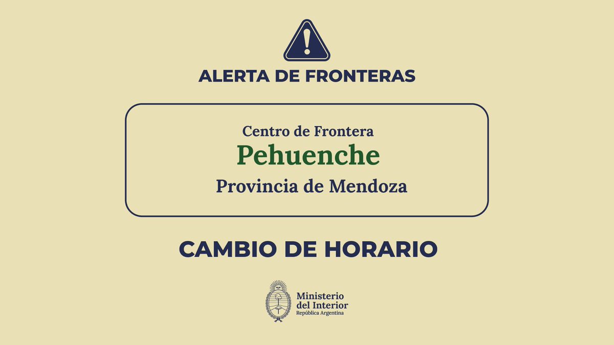 Ministerio del Interior tweet media