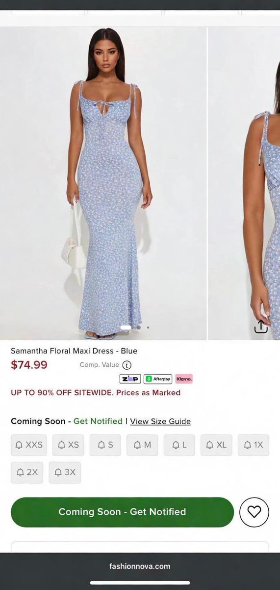 KayrahMaria's tweet photo. How does my birthday dress fit on me🥰💕 https://t.co/CnkCYHGAr2