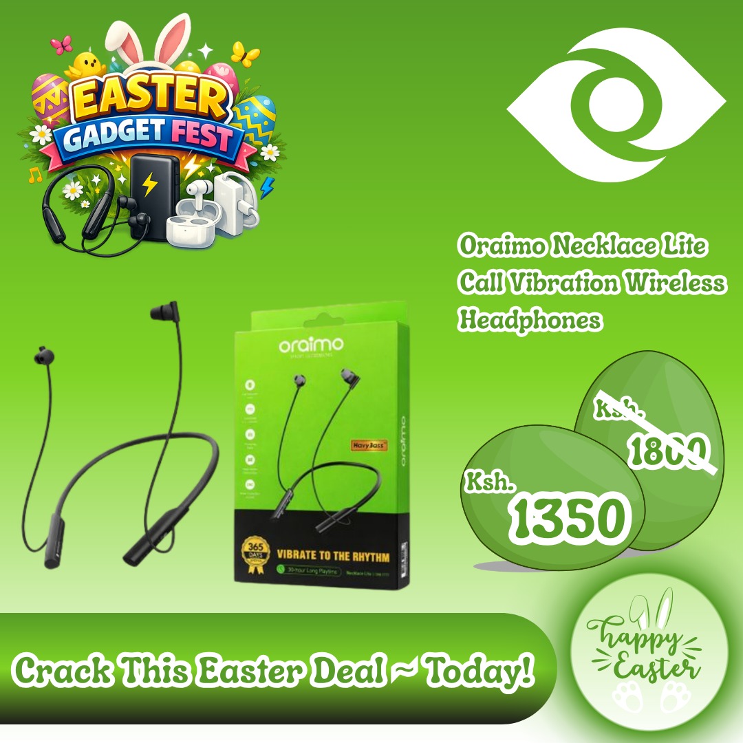 tastingtreetops's tweet photo. We’ve cracked some egg-cellent gadget deals this Easter.

📍 Visit our 𝐬𝐡𝐨𝐩 𝟐𝟒 at Mwana Africa House (Opposite Jeevanjee Gardens), Nairobi.

More gadget deals available in store!

Easter offers available for a limited time.

#easterdeals #vurugu #techaccessories https://t.co/lL8r4eClLo