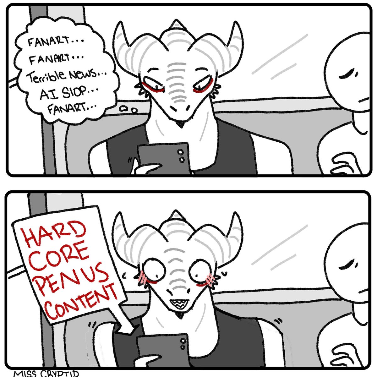 Miss Cryptid tweet media