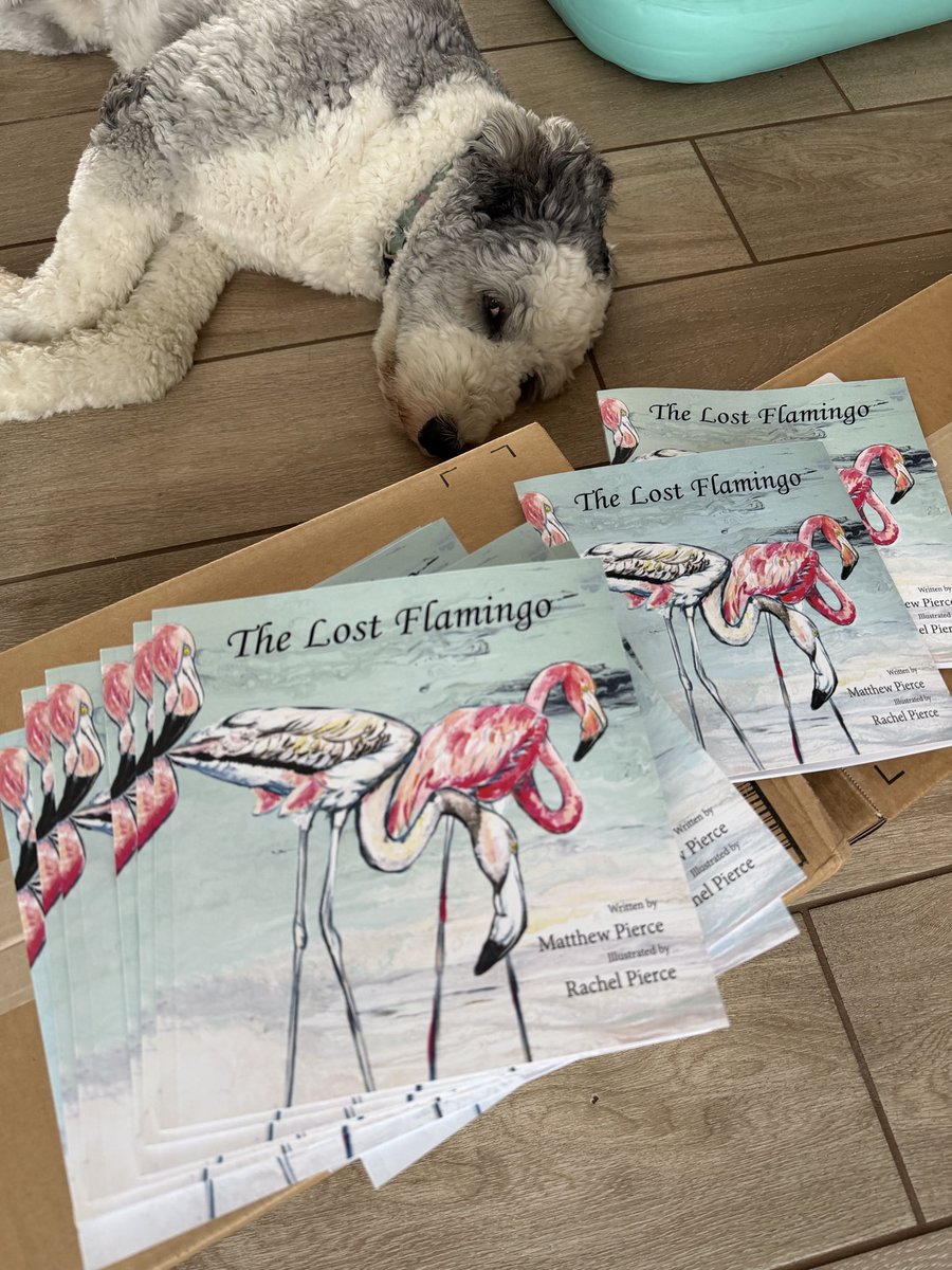 PierceInPrint's tweet photo. Sprocket is very excited that our author copies have arrived! https://t.co/gtNPK9Dswl