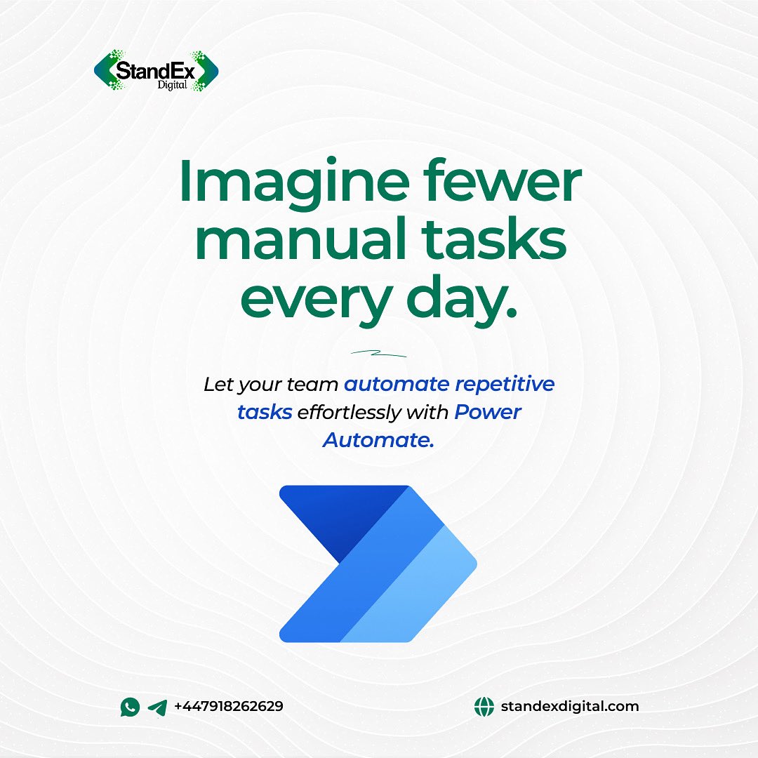 standexdigital's tweet photo. Manual work is outdated. ⚡

Automate your processes. Save time. Scale faster.

📞 +447918262629
🌐 https://t.co/rdVq96Whn5

#Automation #Tech #Productivity #Startups https://t.co/8HBhtGZGzx