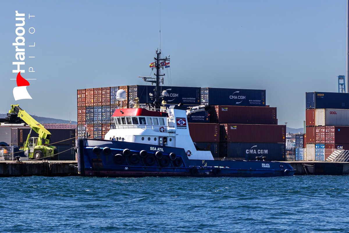 PilotHarbour's tweet image. Sea Atil berthed Algeciras. 
harbourpilot.es/wp-content/upl…
#port #shipping #HarbourPilot #TransportMaritime #PortOperations #GlobalTrade #GlobalShipping #MaritimePhotography #MaritimeStrategy #MerchantMarine #liveforthistory #noshippingnoshopping #seaatil
@TUGSPOTTERS 
@towing_man