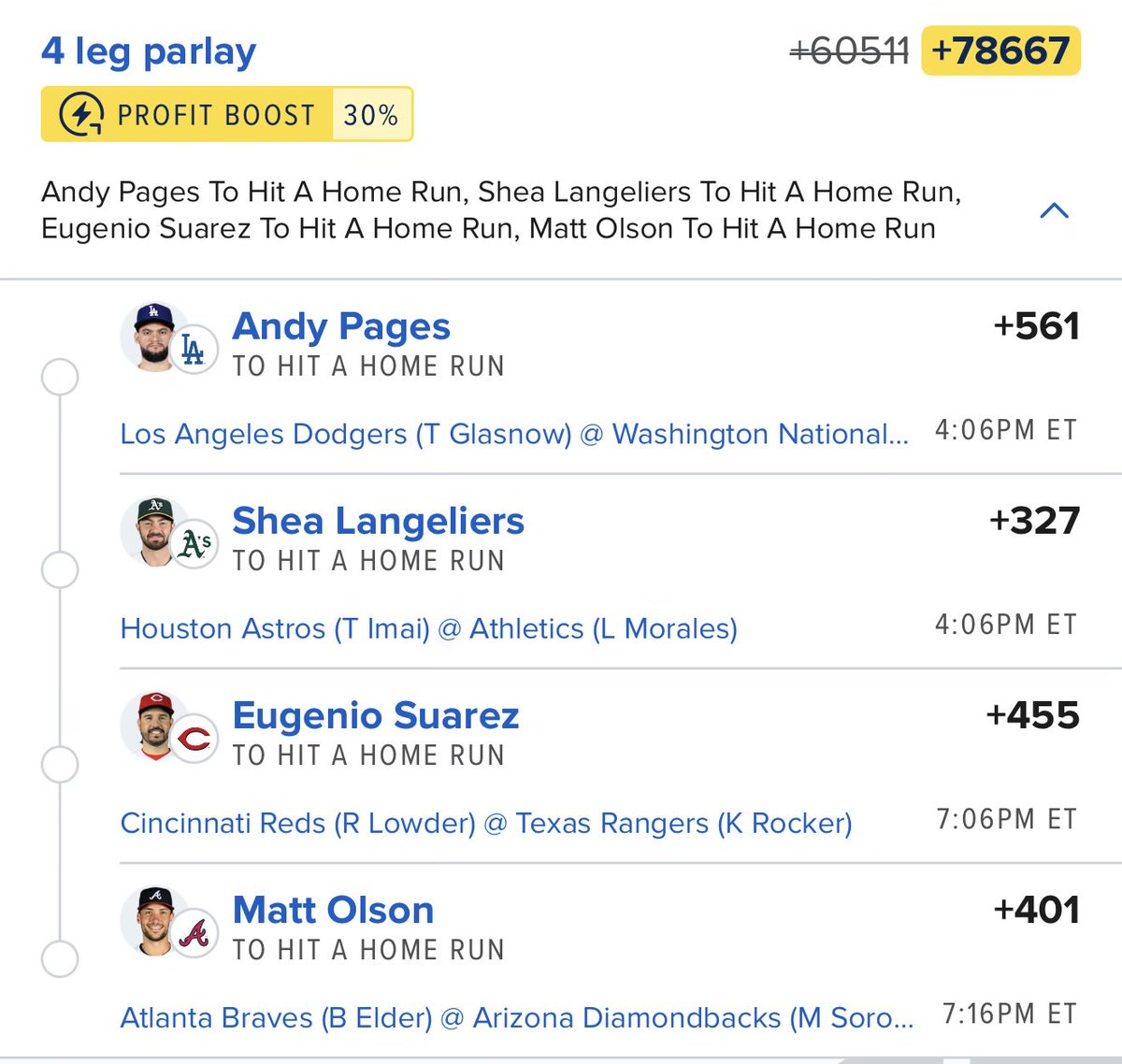 Feeling exotic on day 8