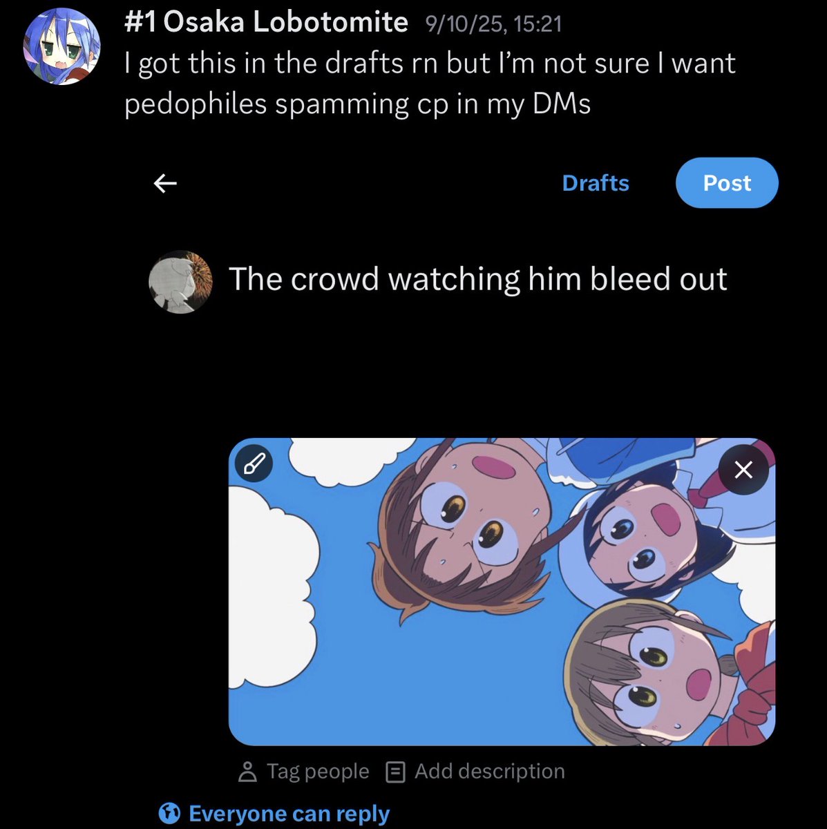 #1 Osaka Lobotomite 🍀 tweet media