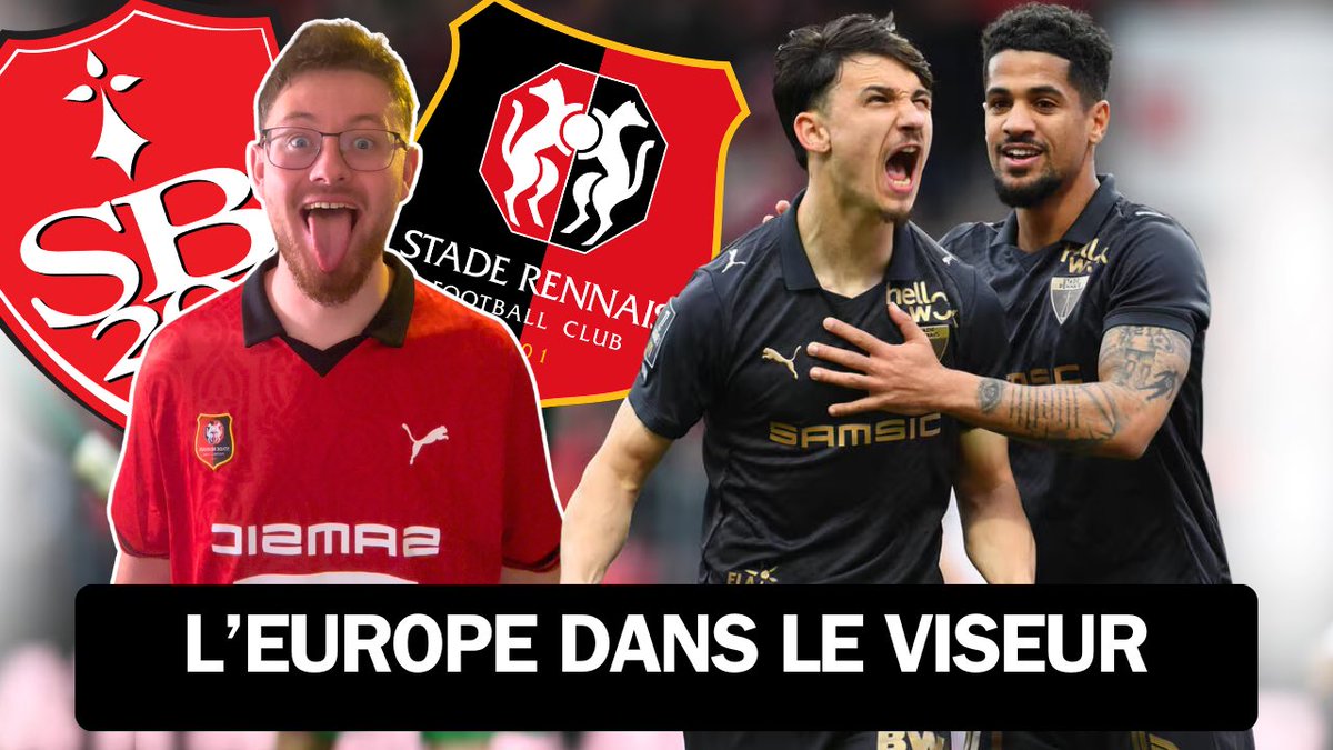 Le Football Rennais ❤️🖤 tweet media