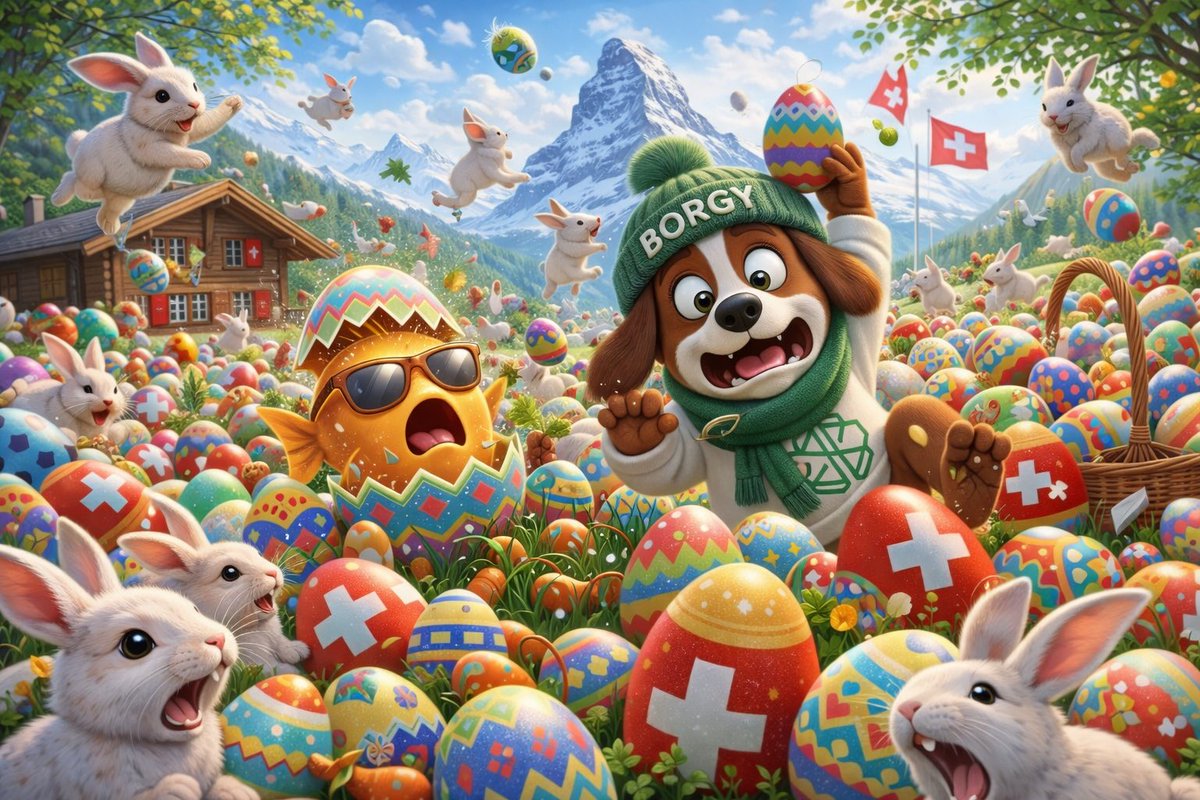 Aout_Borgyfan's tweet photo. 💀🐣 Borgy never does things halfway

Too many eggs.
Too many rabbits.
Too much alpha.

Man went FULL DEGEN with the Easter drop 💰🐾

10M $BORGY on the line
This ain’t a hunt anymore, it’s a takeover 😂

@BorgyMeme 🚀🔥 https://t.co/KHAzkrw3U5