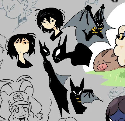 *posts drawings swagly*