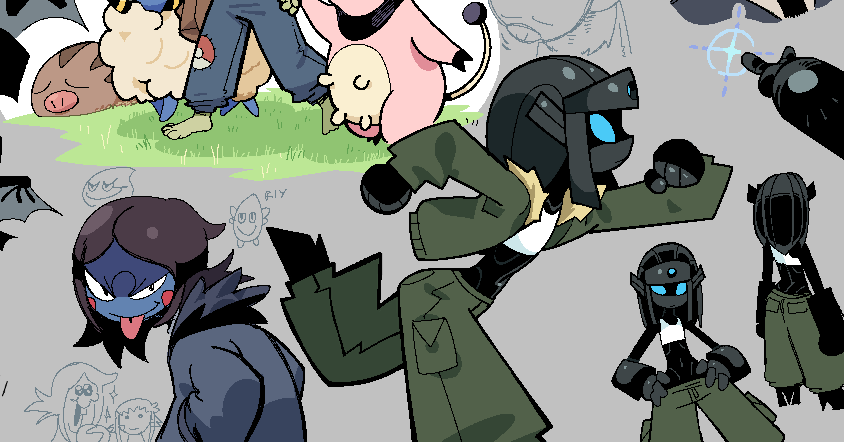 Bobobaba_'s tweet photo. *posts drawings swagly* https://t.co/55utbCCqOJ