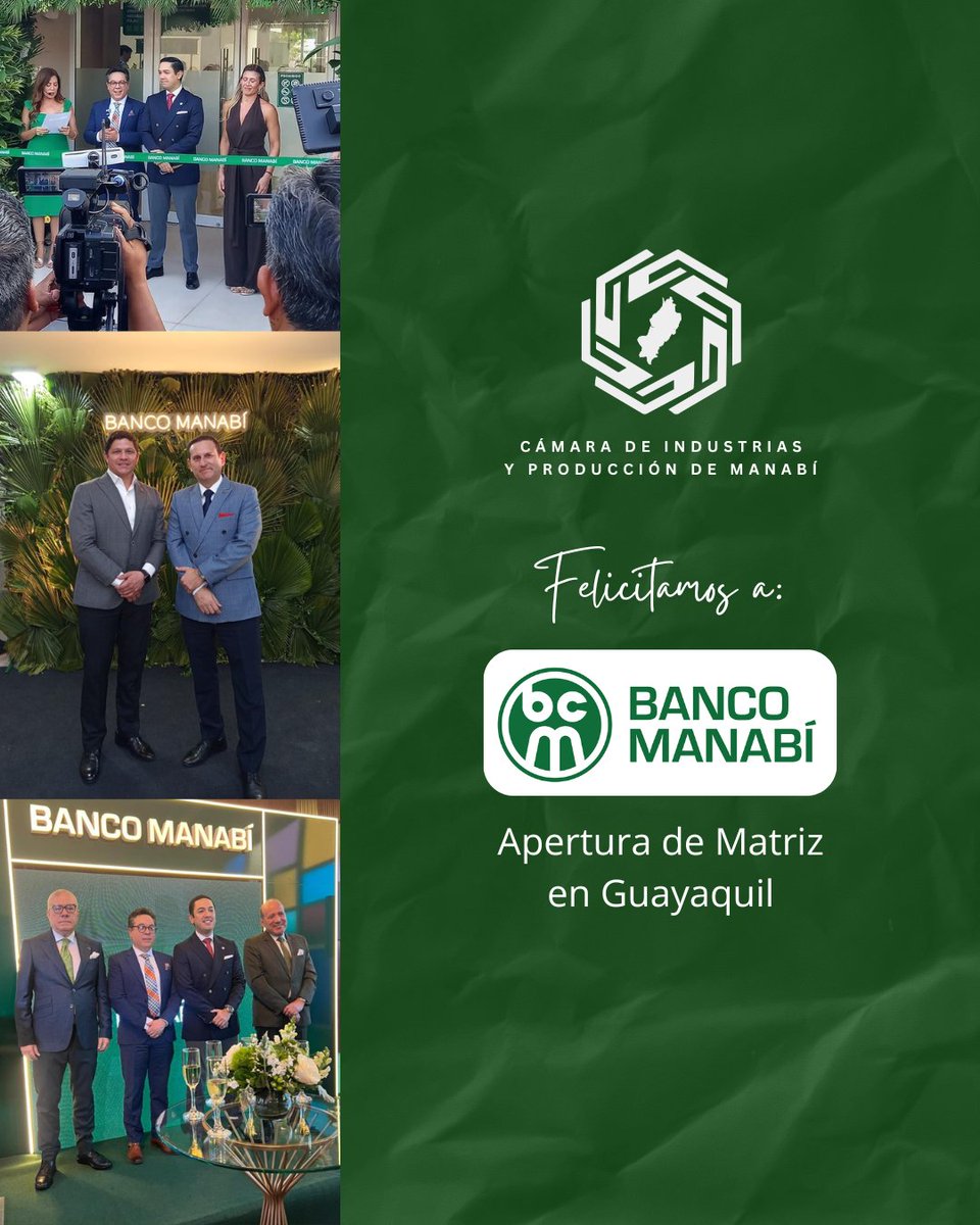 Cámara de Industrias y Producción de Manabí tweet media