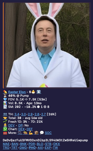 dexscannerr's tweet photo. found gem
gonna send tommorow

DeDvQarFuU3FMVD3xnDibp3LS94UW3tZw5HReUiwpump https://t.co/Hq7sEoRMjc