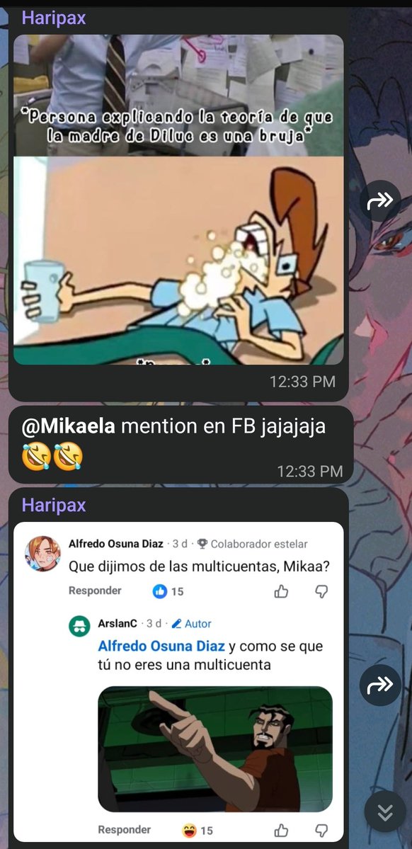 Mikaela tries to stream tweet media