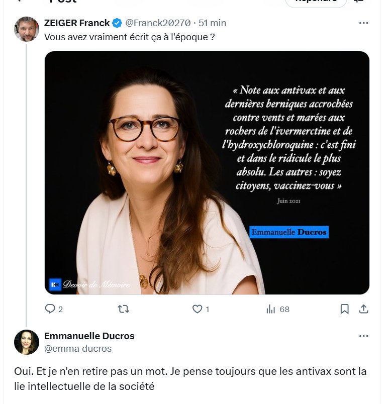 ZEIGER Franck tweet media