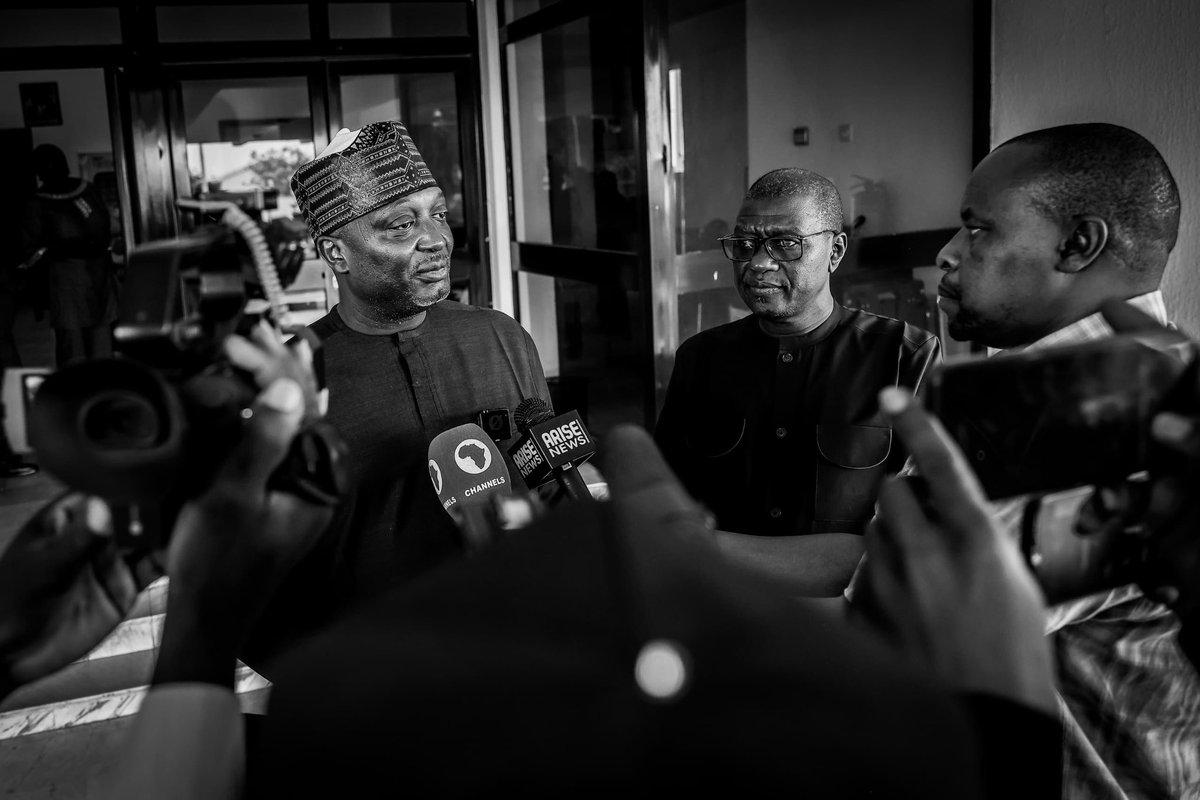 Today, I had a productive meeting with His Excellency, <a href="/CalebMutfwang/">Caleb Mutfwang</a> of Plateau State.

We extended our heartfelt condolences to the Governor and the good people of Plateau over the recent crisis at Rukuba Junction in Jos North, while reaffirming our full support for his
