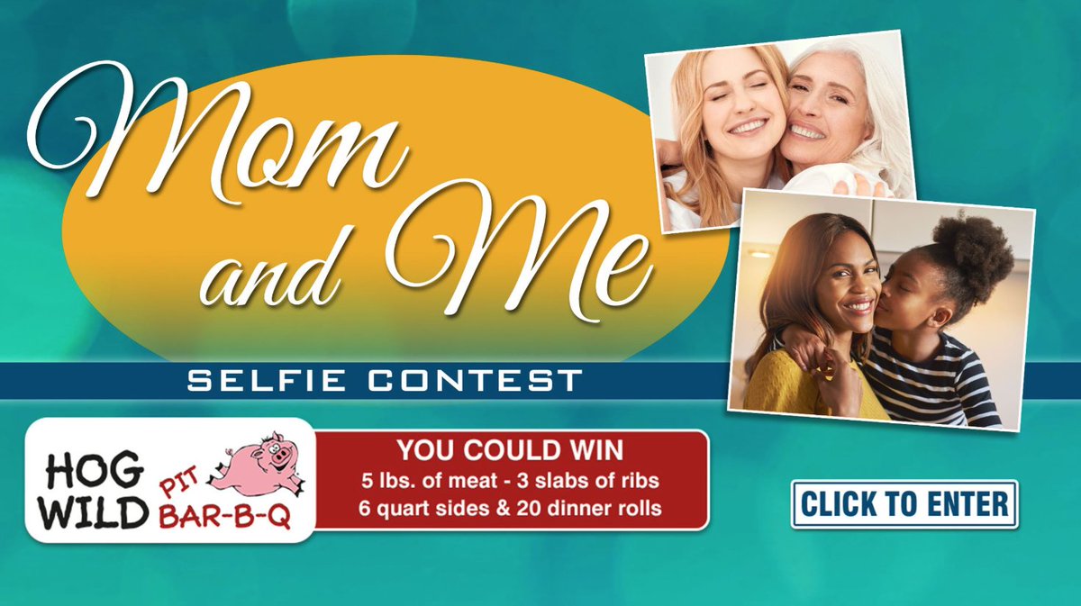 Honor your Mom with the Mom &amp; Me Selfie contest with our friends at <a href="/ksnnews/">KSN News Wichita</a> #Wichita and you could win a BBQ feast dinner!

Get all the details and how to enter here: ksn.com/entertainment/…
