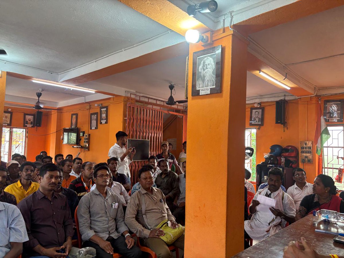 PrasenjitOFC's tweet photo. On 04.04.2026, BJP #State_Committee_Member &amp; Incharge of Diamond Harbour (DH) District , Shri #Prasenjit_Bhowmik was present during Organisational meeting with District &amp; 6 Assembly Election Management Committee at DH District Party Office under DH District

@sunilbansalbjp https://t.co/DCtUfwJ3gq
