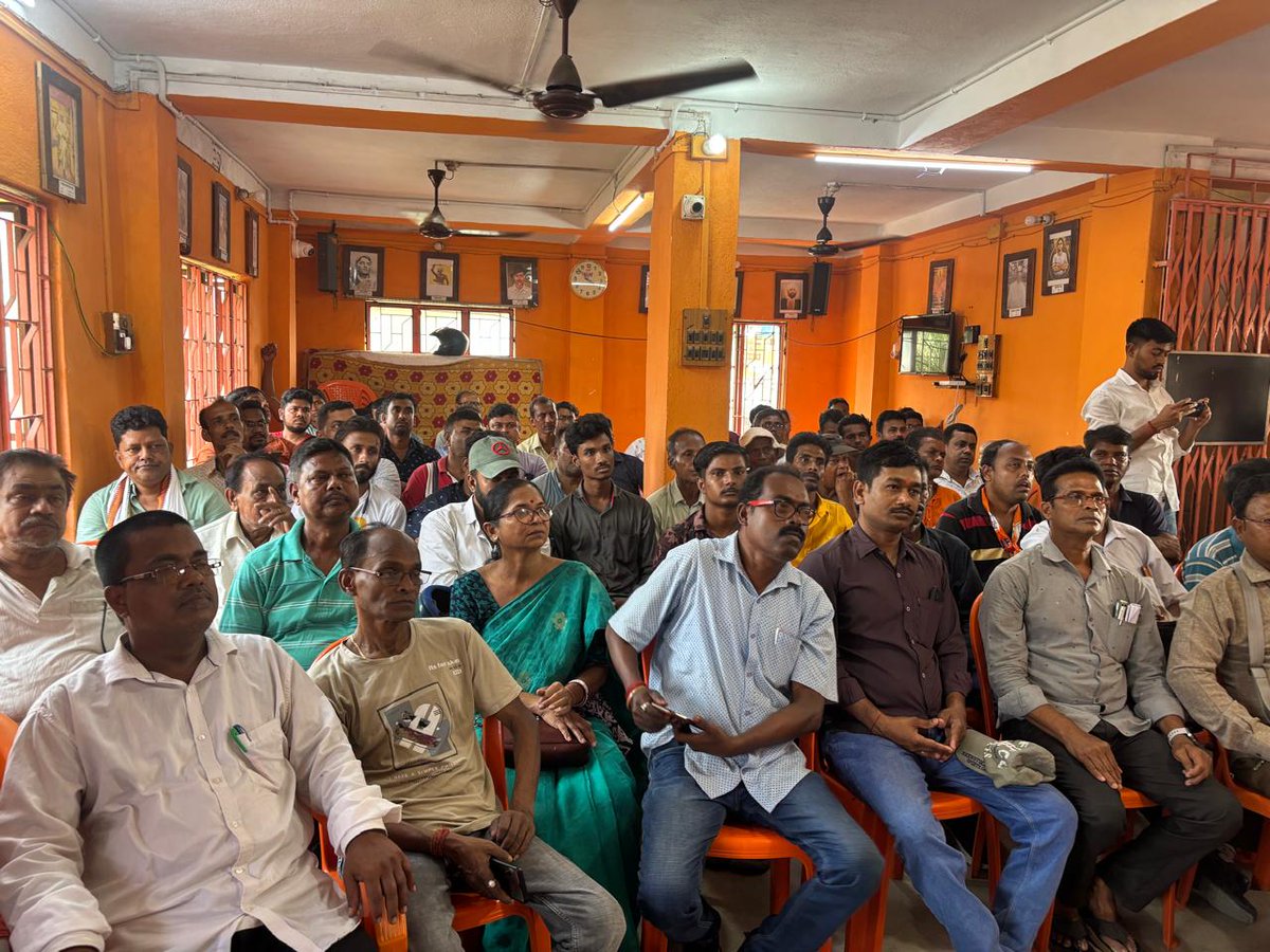PrasenjitOFC's tweet photo. On 04.04.2026, BJP #State_Committee_Member &amp; Incharge of Diamond Harbour (DH) District , Shri #Prasenjit_Bhowmik was present during Organisational meeting with District &amp; 6 Assembly Election Management Committee at DH District Party Office under DH District

@sunilbansalbjp https://t.co/DCtUfwJ3gq