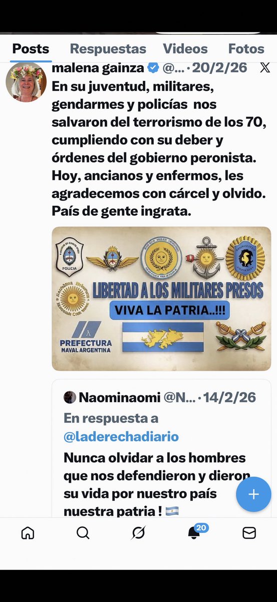 malena gainza tweet media