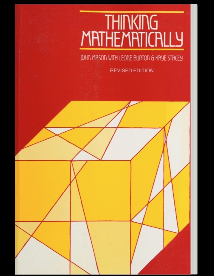 "Thinking Mathematically"  
by John Mason, Leone Burton, Kaye Stacey    

From Introduction: "Our aim is to show how to make a start on any question, how to attack it effectively and how to learn from experience."    

Archive: archive.org/details/thinki…  
Pearson: