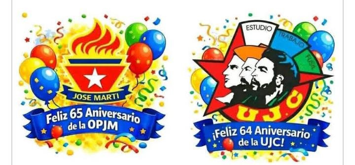 EkaterinaGowen's tweet photo. Feliz Aniversario desde #SanctiSpíritusEnMarcha.
#4DeAbril
#65OPJM
#64UJC
@Colina_CTCuba
@Deiv https://t.co/tBEU8kuuq3