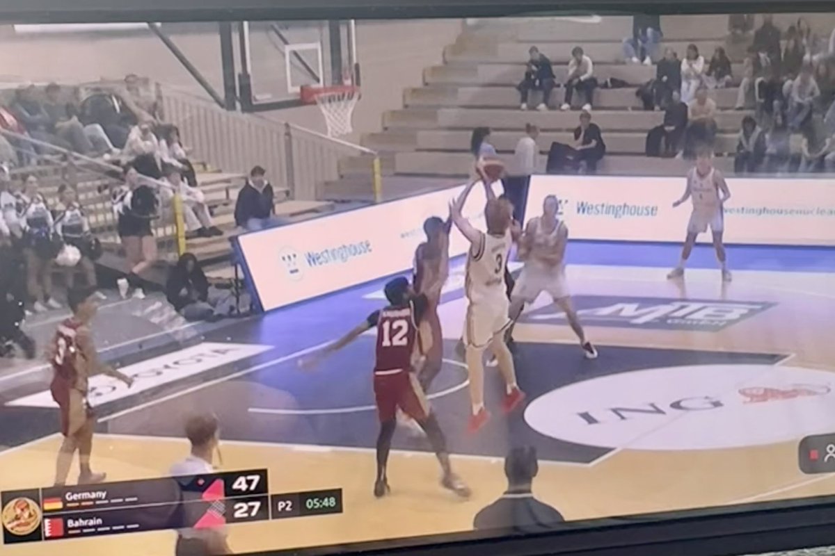 lamberthoops's tweet photo. Proud of @Will_Dopfer representing for Germany in the U18 games! 

#HookEm https://t.co/vwrvfmqaOQ