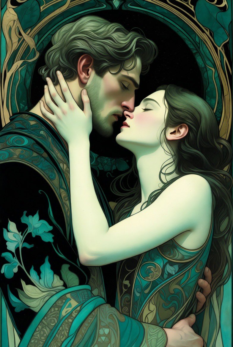 B_Chaos_'s tweet image. Emerald ritual (couple)

#AllThingsSpring April Challenge 
By @JasonVitale14 
30 Daily Challenges
4 Bonus Challenges 
Comment, QT, Retweet, Share with others. Most of all have fun 🧡🦂