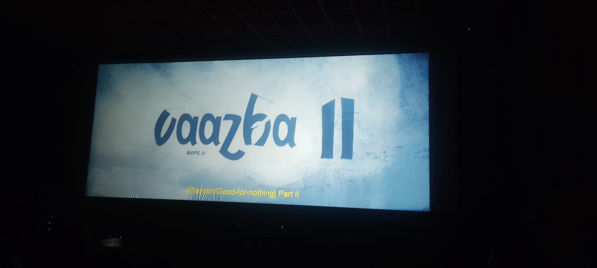 DearEscapist's tweet photo. Vaazha II - 2026 - Malayalam

First half full fun and entertainment, There are many scenes I laughed so hard.  Second half mix of entertainment and emotion. 
Every actor is best in their own way still Hashir is so relatable and he is a star for sure. https://t.co/pEXepMV94f