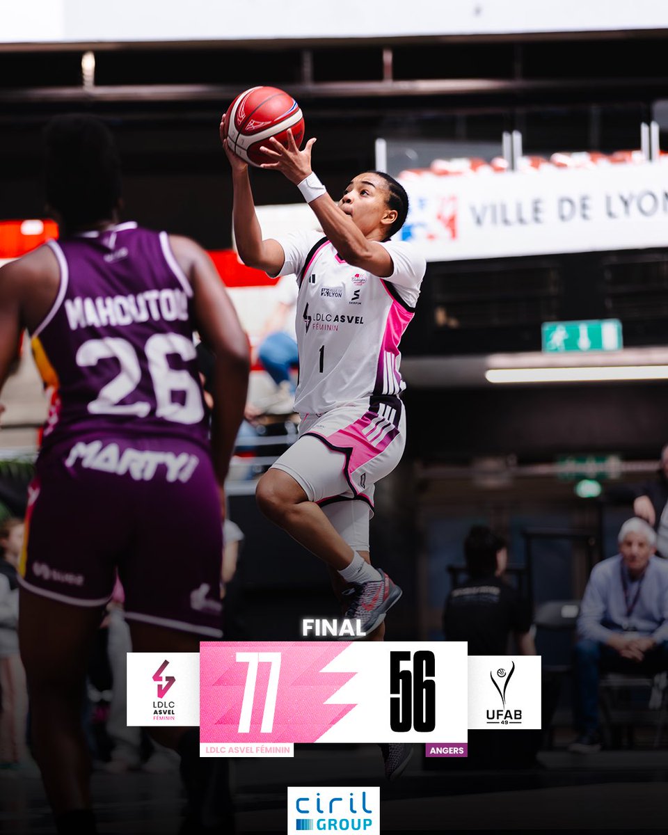 LDLC ASVEL Féminin tweet media