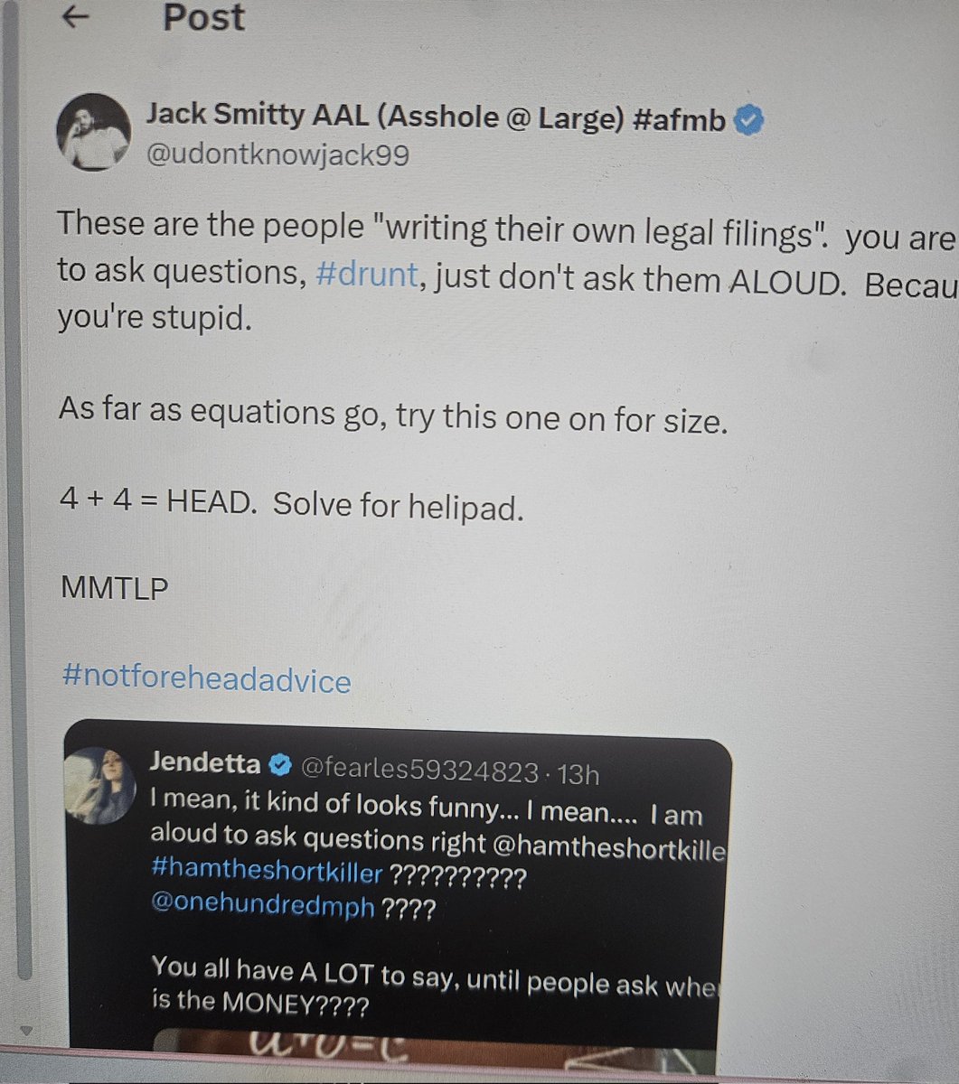 fearles59324823's tweet image. Another example of #targeting  #harrassment #defamation in the #MMTLP cult community.  I meant exactly what I said in my post.  I don't mix up my words, sometimes foreigners don't understand different meanings or expressions. 🤭 Que Sera, Sera!

I speak 3 languages as well,