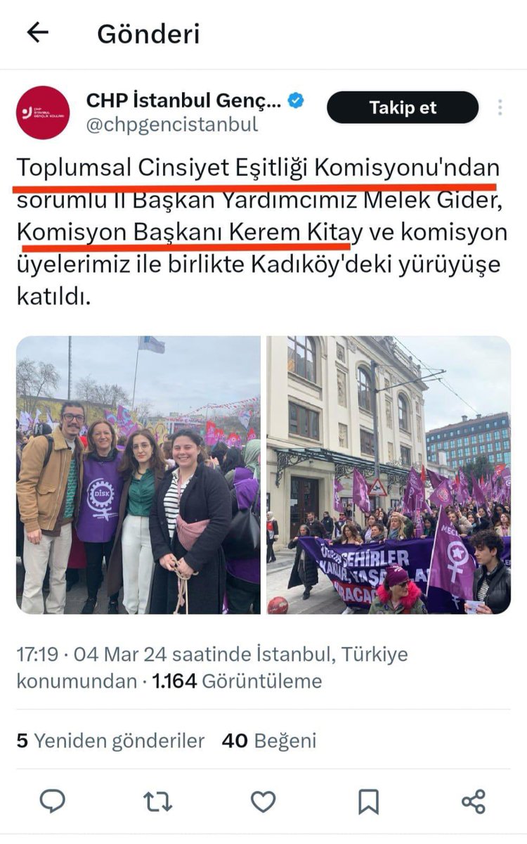 iremmtalks's tweet photo. Toplumsal cinsiyet eşitliğinin lgbt ile ne alakası varmış ? 

Bakalım ne alakası varmış

Bu komisyon başkanınız Kerem Kitay kendisi Mahu Türkiye temsilcisi ve LGBT topluluğunun üyesidir

İbb de bunları koordinatör yapıp kreşlere yönetici olarak atadılar çocukları teslim ettiler https://t.co/FnzswHpUyc