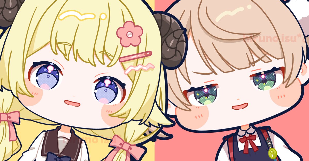 昼野いす*。 tweet media