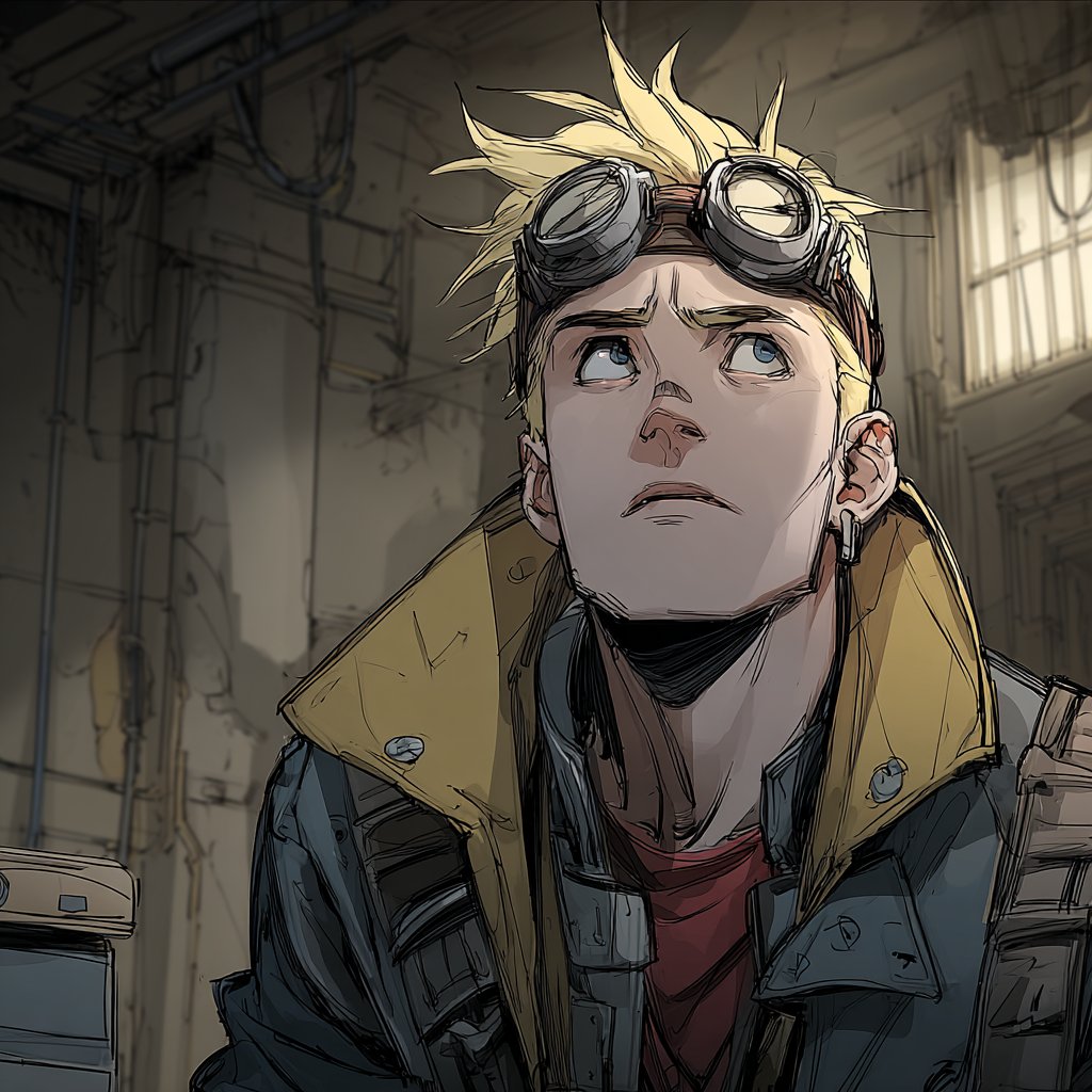 Artedeingenio's tweet photo. I think this Midjourney V7 style reference might interest you:

--sref 1142076217

This style is cinematic sci-fi sketch concept art.

Loose ink linework, rough strokes, and soft color washes create a raw, storyboard-like feel.

It blends Moebius-inspired sci-fi with modern industrial design and cinematic lighting.

Feels like a movie before it exists.