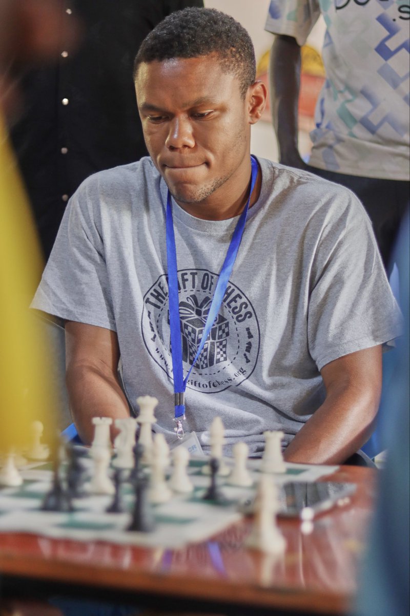 thegiftofchess's tweet photo. US Chess Master @tyronedavisiii visits Kakuma Refugee Camp, located in northwestern Kenya, donating chess sets across schools and clubs. 

Kakuma hosts over 300,000 residents from countries such as South Sudan, Somalia, and the Democratic Republic of Congo. https://t.co/at8SxIeI8w