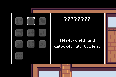 NowGamesCA's tweet photo. Missed a couple #ScreenshoySaturday due to moving, but i am back to working on my tower defense!

- Unlock achievements as you play the game. 

- Discover new towers and power up your currently unlocked towers.

#gameboy #GameDev #IndieDev #IndieGameDev #gba #TowerDefense https://t.co/oBLamvgQRx