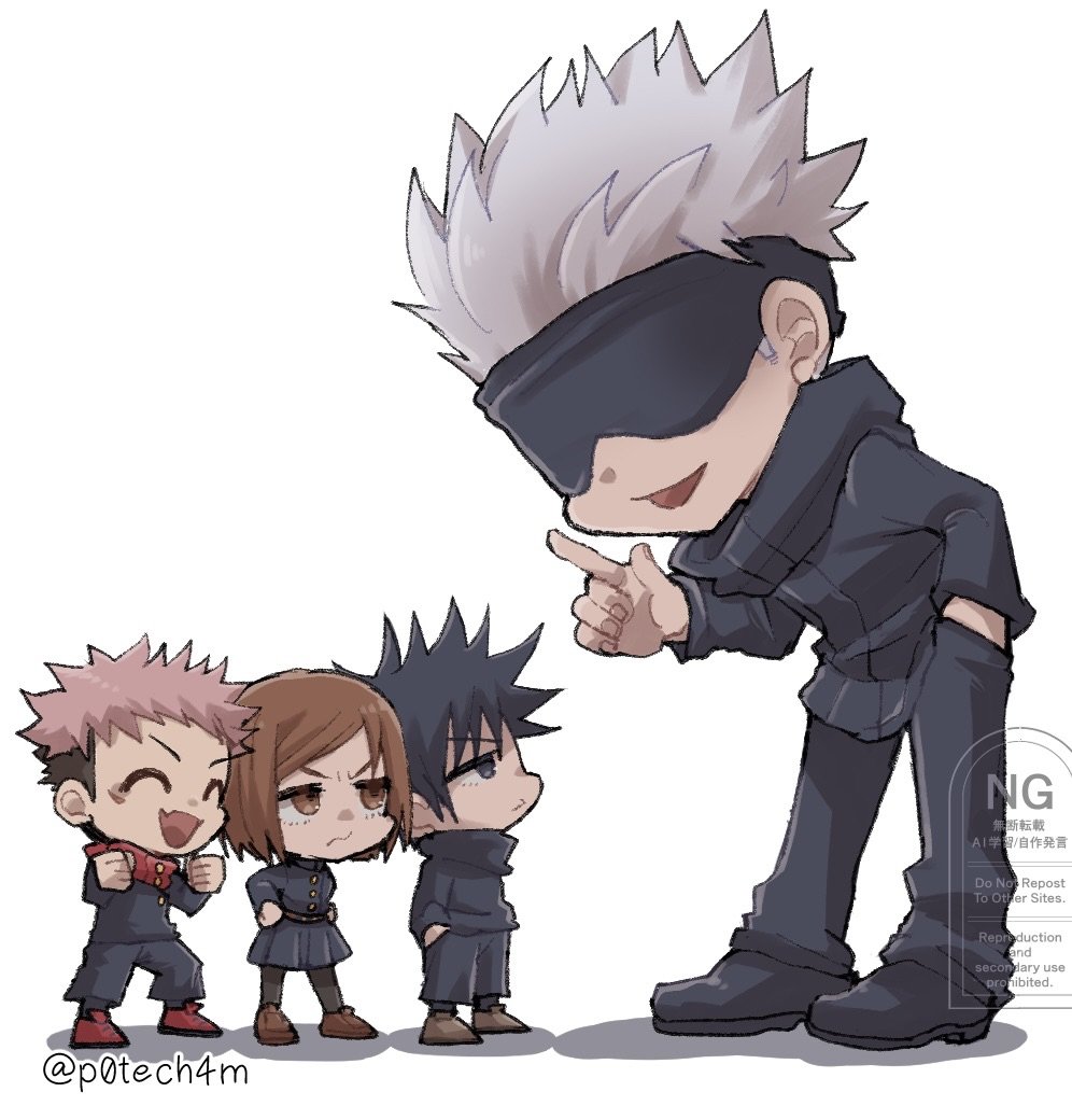 【教育】一年ズと五条先生
#呪術廻戦