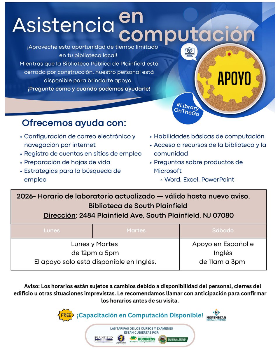 Plainfield Library tweet media