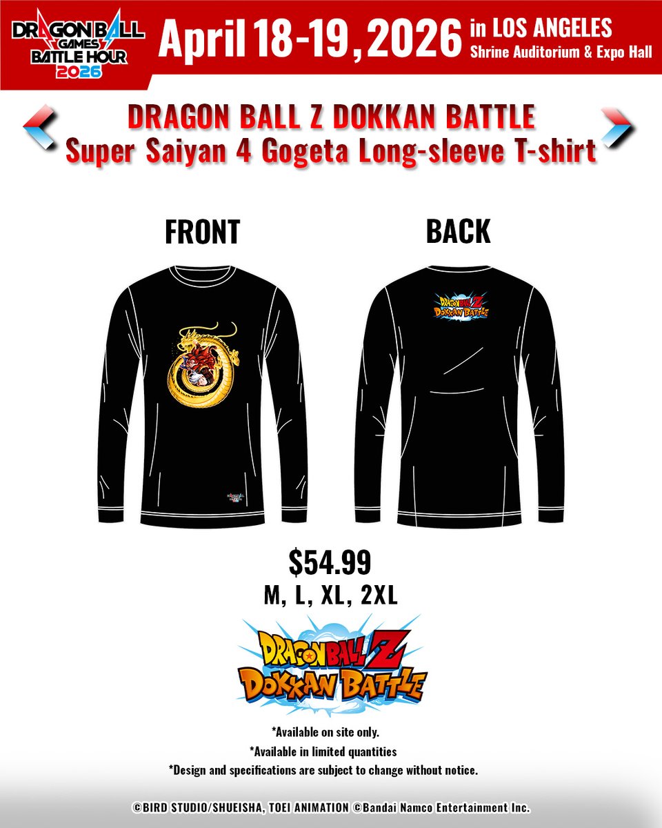 DRAGON BALL Games Battle Hour 2026 Official tweet media