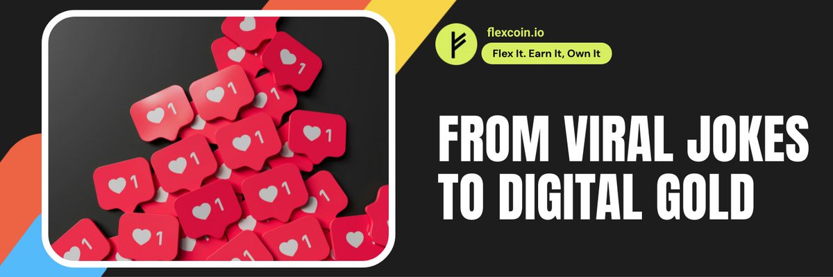 FlexCoinGlobal's tweet photo. From Viral Jokes to Digital Gold: Memes as Real Money

https://t.co/8RjccNZe0f https://t.co/HjbryoJ7LK