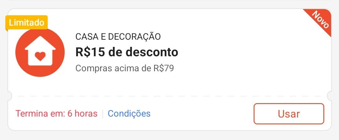 🚨 CUPOM SHOPEE 🧡
(casa e decoração)

🔥 R$15 OFF acima de R$79

🎟 Código: VIDA44K7CFAF

ATIVE AQUI 👇
🔗 s.shopee.com.br/5q0GsRudV7

LINK CARRINHO 👇
🔗 s.shopee.com.br/7V8UrRCNWJ

#bbb #bbb26