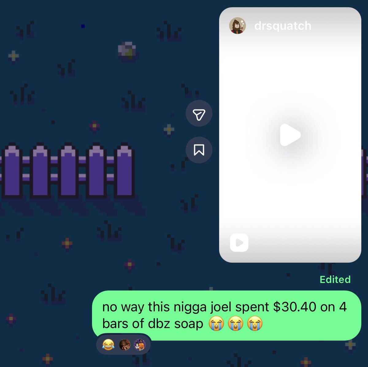 tookle__'s tweet photo. never in all my years of living have i seen or heard a nigga choose $40 worth of dbz soap over the Triple-T skin until today https://t.co/Q81u1063nP