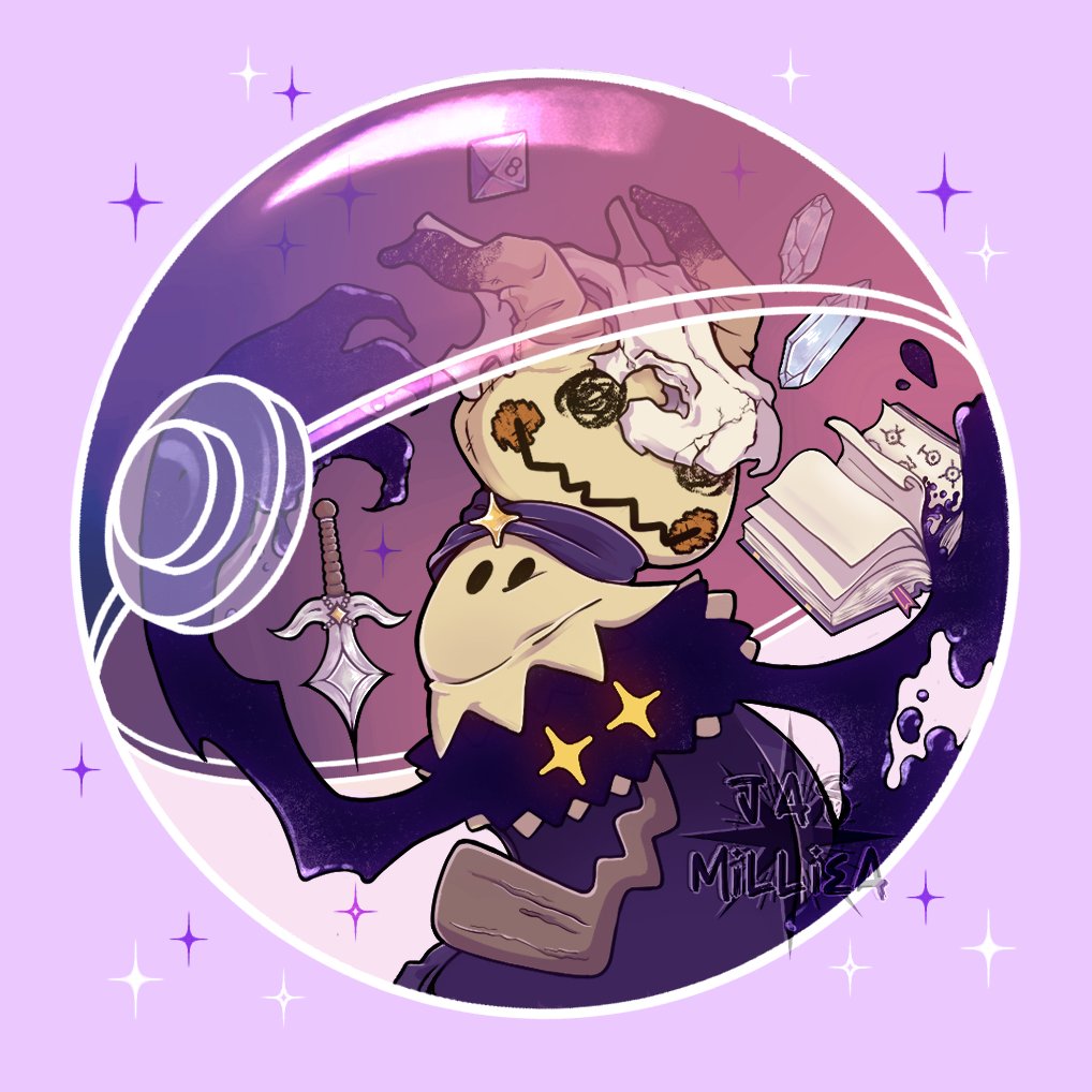 [Pkmn x DnD]-Mimikyu, Mother of Sorrows Warlock 🕯️ 

#pokemonfanart #mimikyu #dnd #pokemonart
