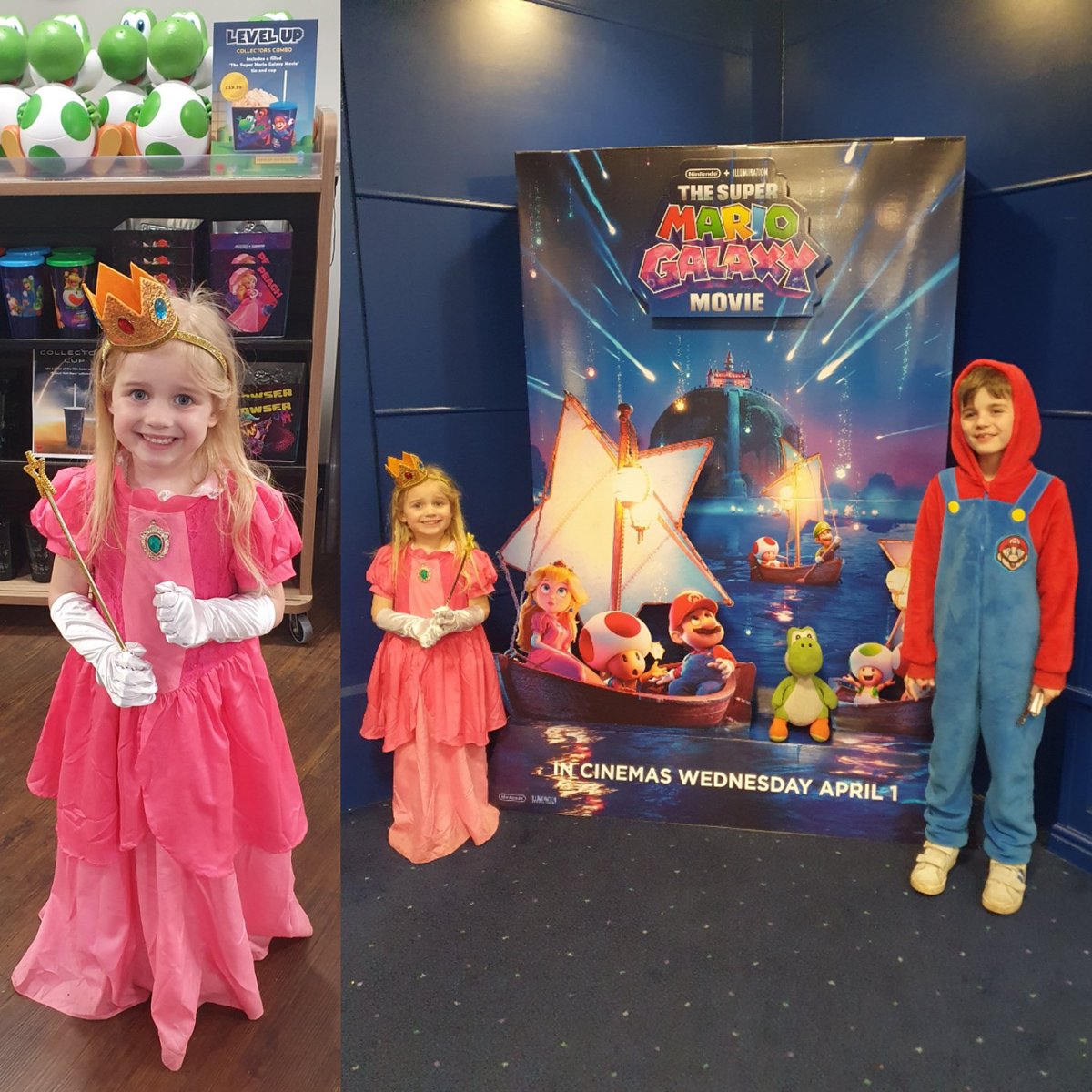 GreggTaylor10's tweet image. Movie night, the new Super Mario movie was a big hit with the children  #ODEON #AMC #AMCNOTLEAVING