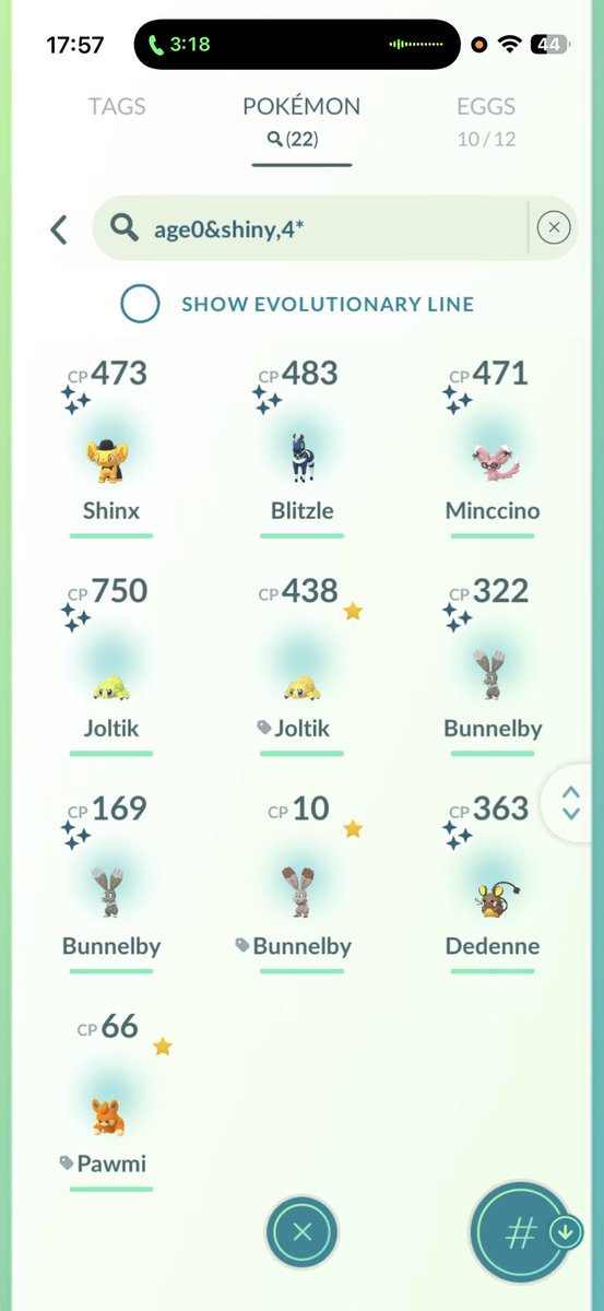 Fashion Raid Day!!
106 Raids 🗡️
11 Shiny ✨
0 Hundo 💯
#PokemonGO