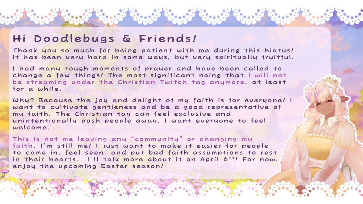 Juni Purwood 🕯️🐛 〖Vangeli〗Hiatus tweet media